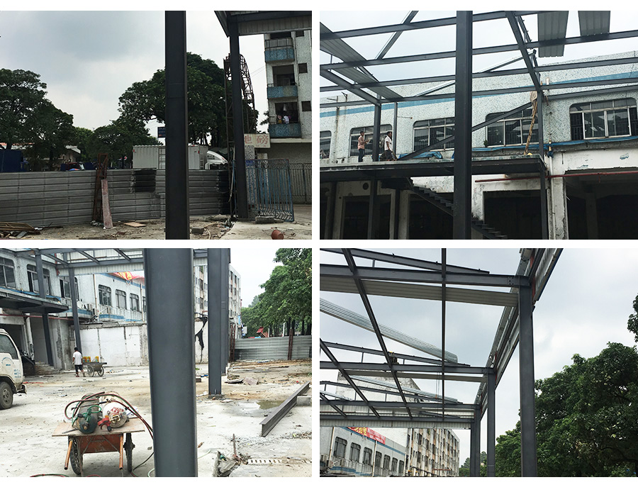 4S店明框赢咖7建筑项目施工进行时